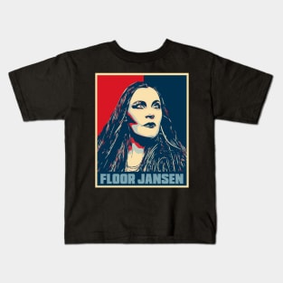 Floor Jansen Hope Poster Art Kids T-Shirt